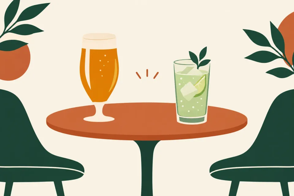 婚活でお酒を飲まないことを、どう伝える？