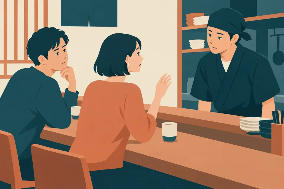 婚活で相手の店員への言い方が気になったとき、どう話す？